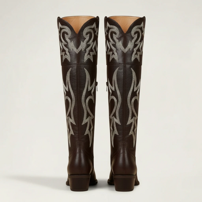BEATRIZ Botas Vaqueras Para Mujer - Yehaw | Cafe