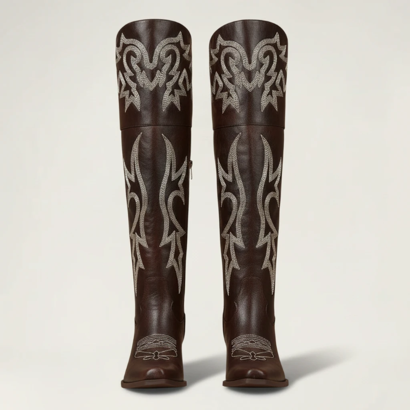 BEATRIZ Botas Vaqueras Para Mujer - Yehaw | Cafe