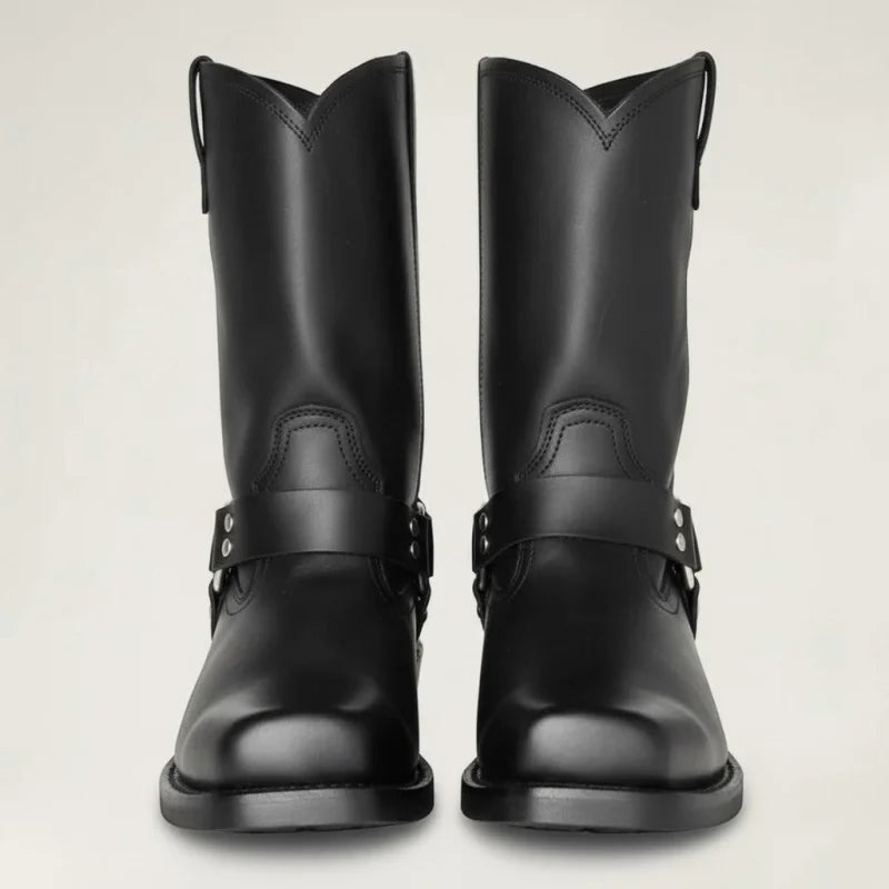 LALO Botas Vaqueras Para Hombre - Yehaw | Negro