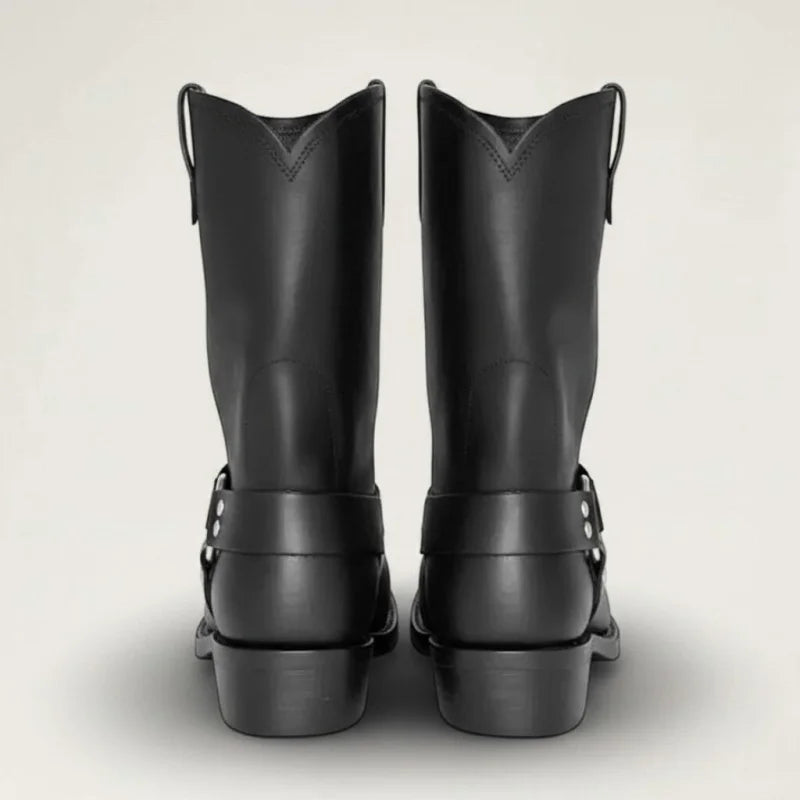 LALO Botas Vaqueras Para Hombre - Yehaw | Negro