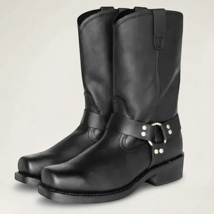 LALO Botas Vaqueras Para Hombre - Yehaw | Negro
