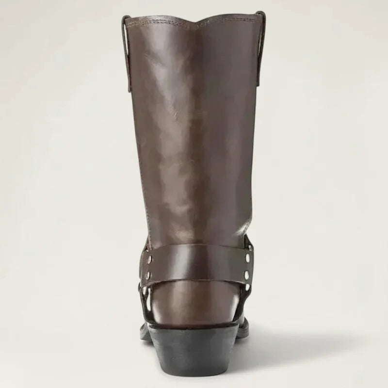 LALO Botas Vaqueras Para Hombre - Yehaw | Cafe Oscuro