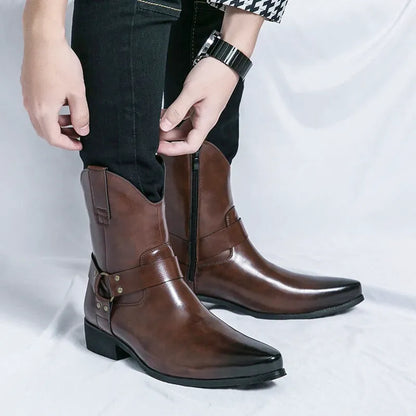 GOYO Botines Vaqueras Para Hombre - Yehaw | Cafe - Yehaw 