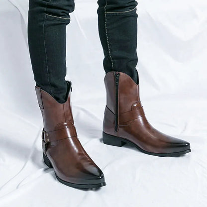 GOYO Botines Vaqueras Para Hombre - Yehaw | Cafe - Yehaw 