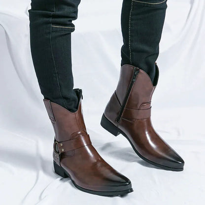 GOYO Botines Vaqueras Para Hombre - Yehaw | Cafe - Yehaw 