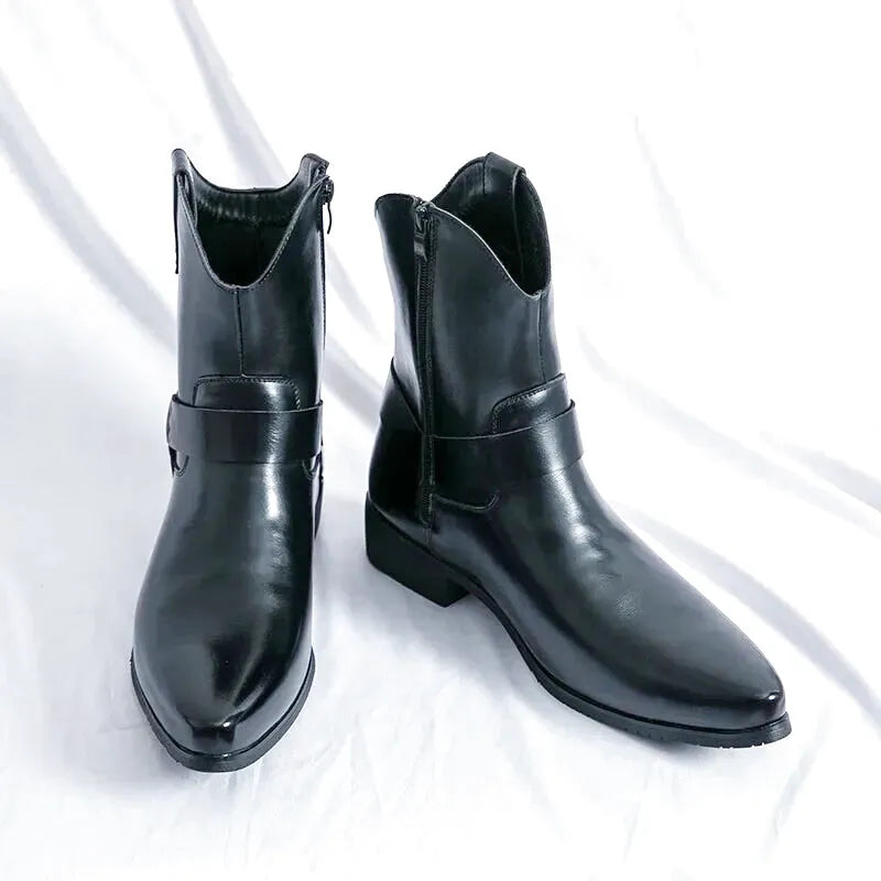 GOYO Botines Vaqueras Para Hombre - Yehaw | Negro - Yehaw 