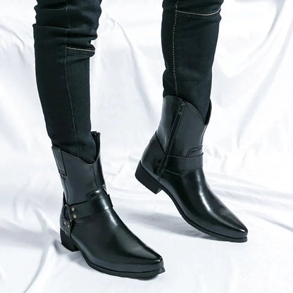 GOYO Botines Vaqueras Para Hombre - Yehaw | Negro - Yehaw 