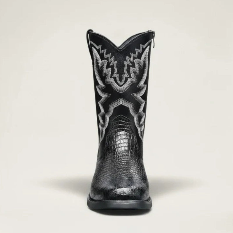 CHICO Botas Vaqueras Para Hombre - Yehaw | Negro