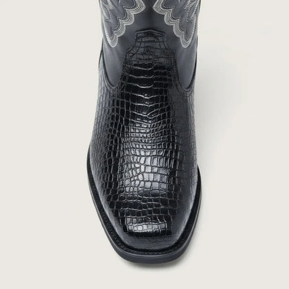 CHICO Botas Vaqueras Para Hombre - Yehaw | Negro