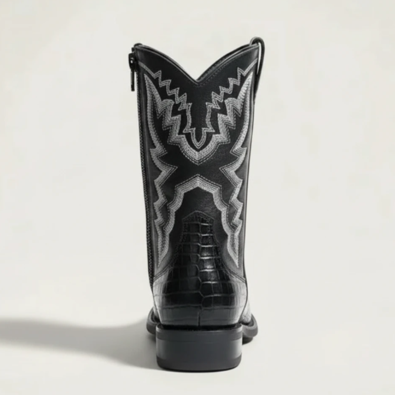 CHICO Botas Vaqueras Para Hombre - Yehaw | Negro