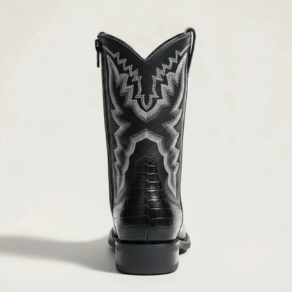 CHICO Botas Vaqueras Para Hombre - Yehaw | Negro