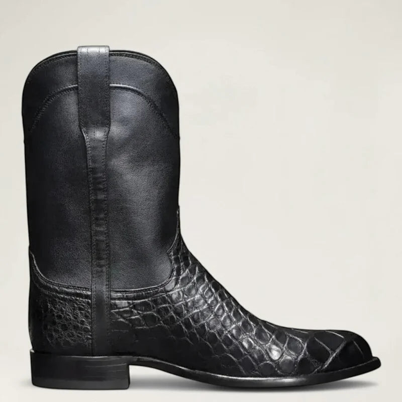 TANO Botas Vaqueras Para Hombre - Yehaw | Negro