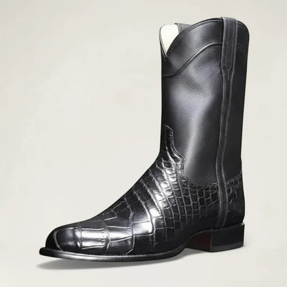 TANO Botas Vaqueras Para Hombre - Yehaw | Negro