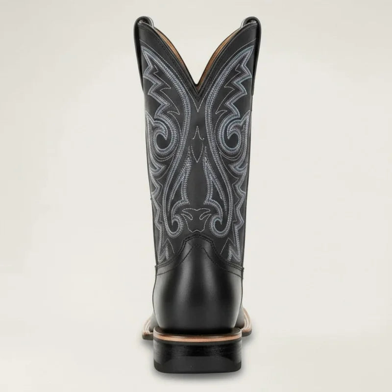 CAYO Botas Vaqueras Para Hombre - Yehaw | Negro