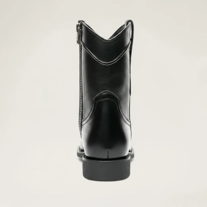 TAVO Botines Vaqueras Para Hombre - Yehaw | Negro