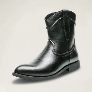 TAVO Botines Vaqueras Para Hombre - Yehaw | Negro