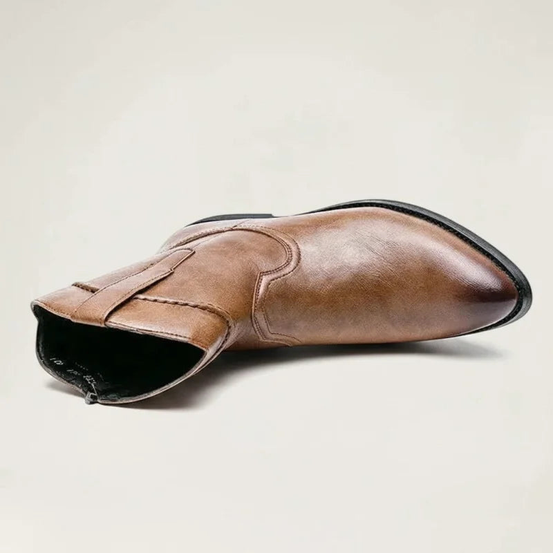 TAVO Botines Vaqueras Para Hombre - Yehaw | Cafe Claro