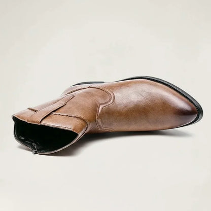 TAVO Botines Vaqueras Para Hombre - Yehaw | Cafe Claro