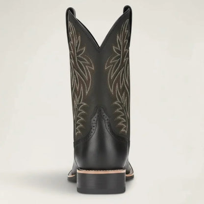 PANCHO Botas Vaqueras Para Hombre - Yehaw | Negro
