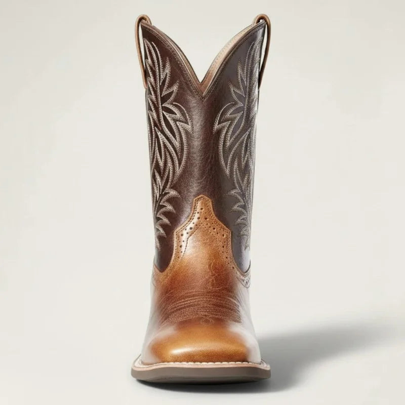PANCHO Botas Vaqueras Para Hombre - Yehaw | Cafe