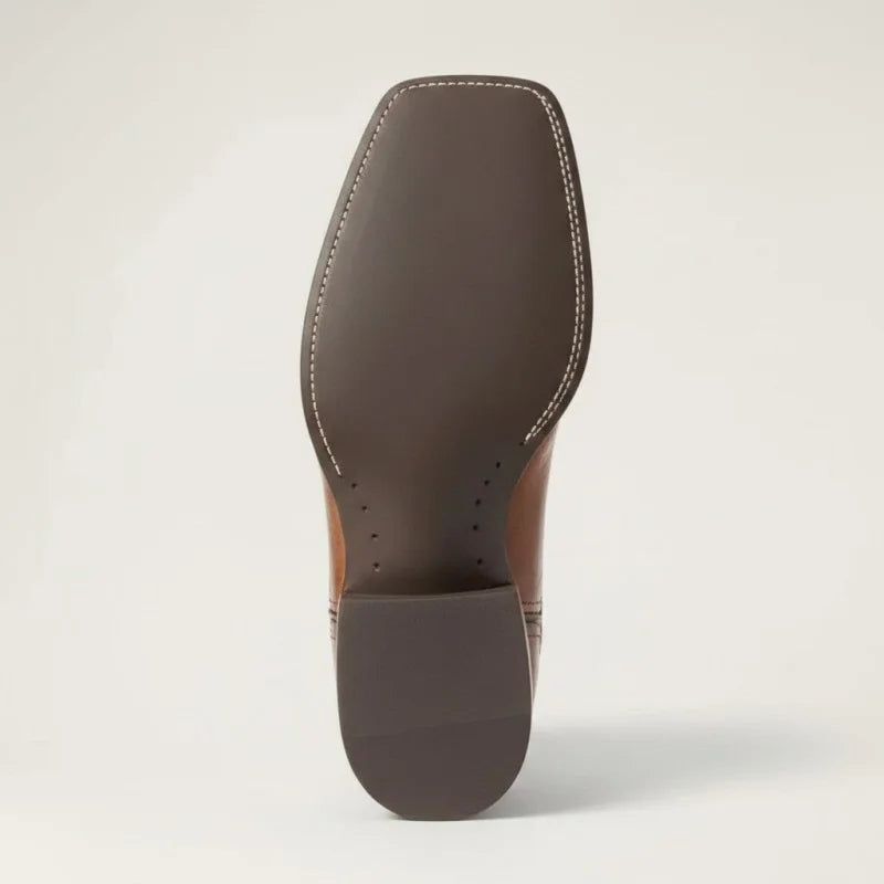 PANCHO Botas Vaqueras Para Hombre - Yehaw | Cafe