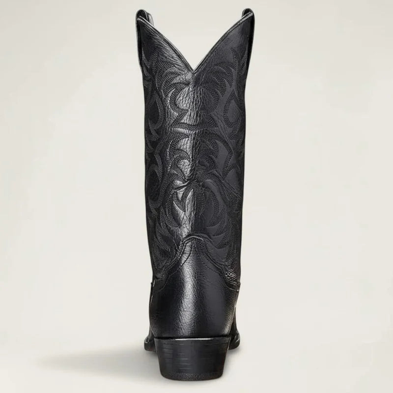 CHAPO Botas Vaqueras Para Hombre - Yehaw | Negro