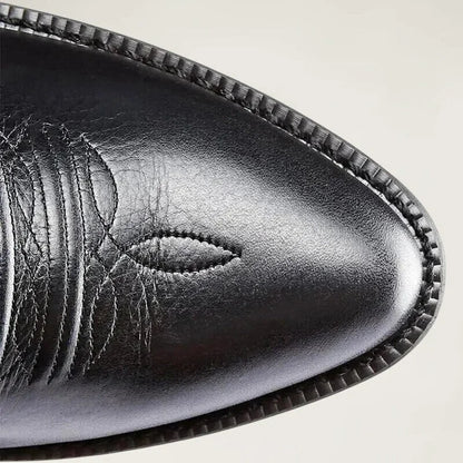 CHAPO Botas Vaqueras Para Hombre - Yehaw | Negro