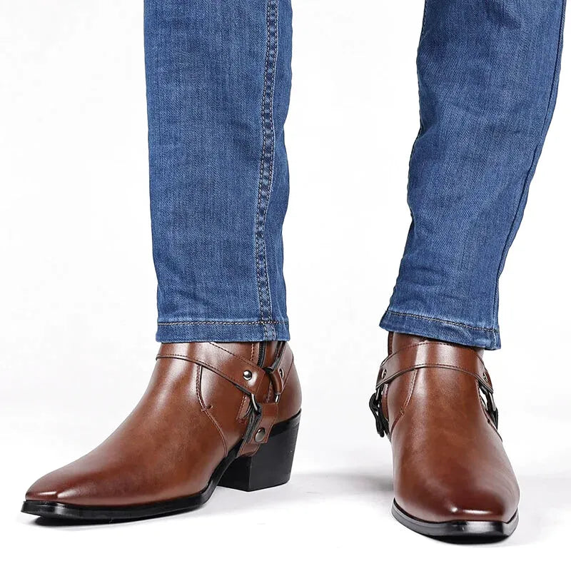 MILO Botines Vaqueras Para Hombre - Yehaw | Cafe - Yehaw 