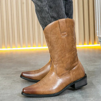 NETO Botas Vaqueras Para Hombre - Yehaw | Cafe - Yehaw 
