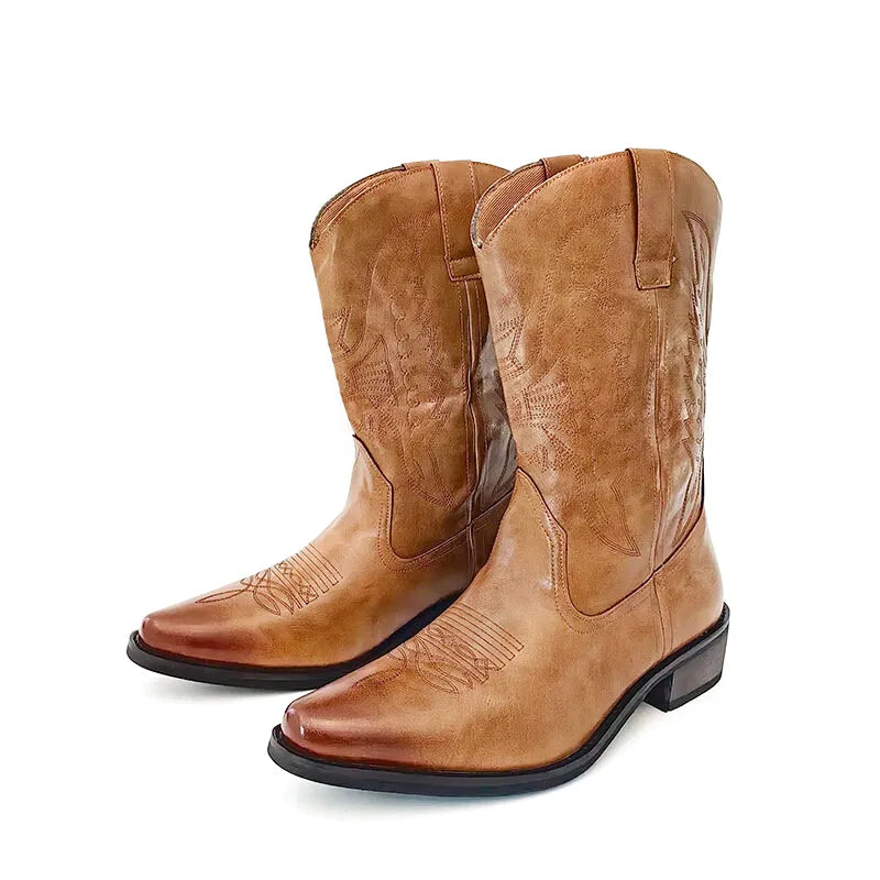 NETO Botas Vaqueras Para Hombre - Yehaw | Cafe - Yehaw 