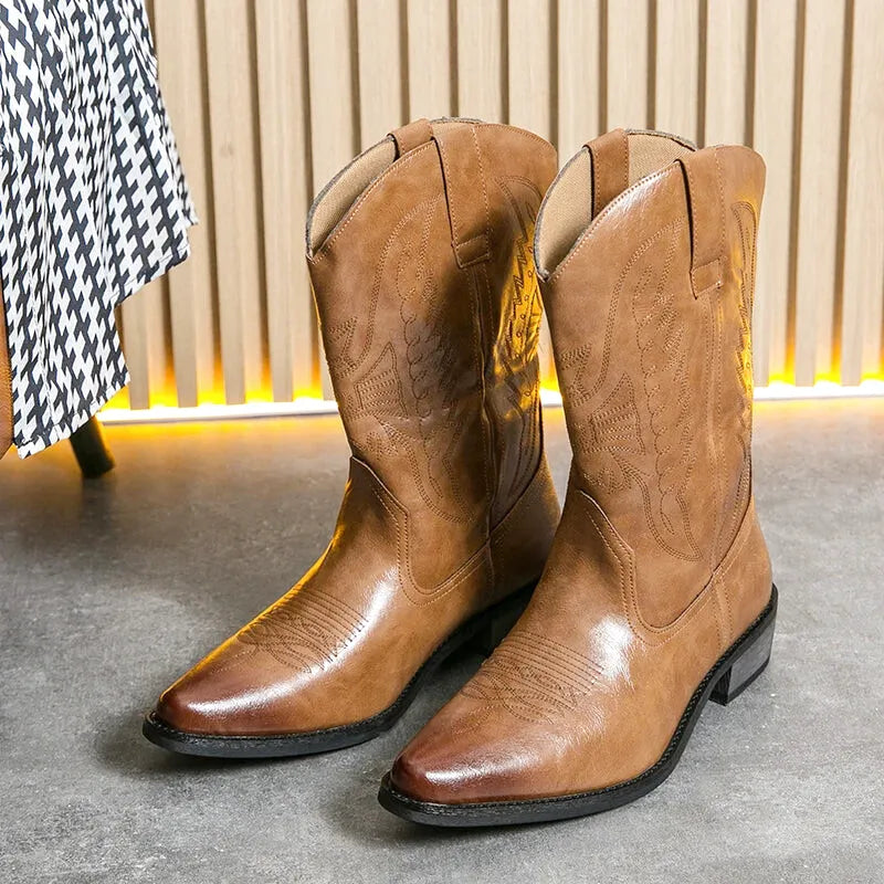 NETO Botas Vaqueras Para Hombre - Yehaw | Cafe - Yehaw 