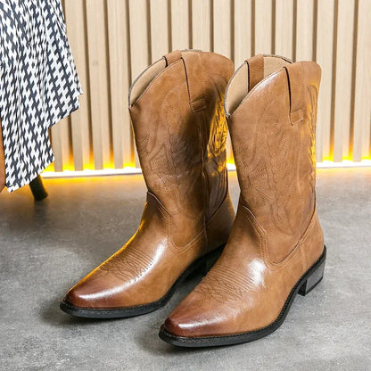 NETO Botas Vaqueras Para Hombre - Yehaw | Cafe - Yehaw 