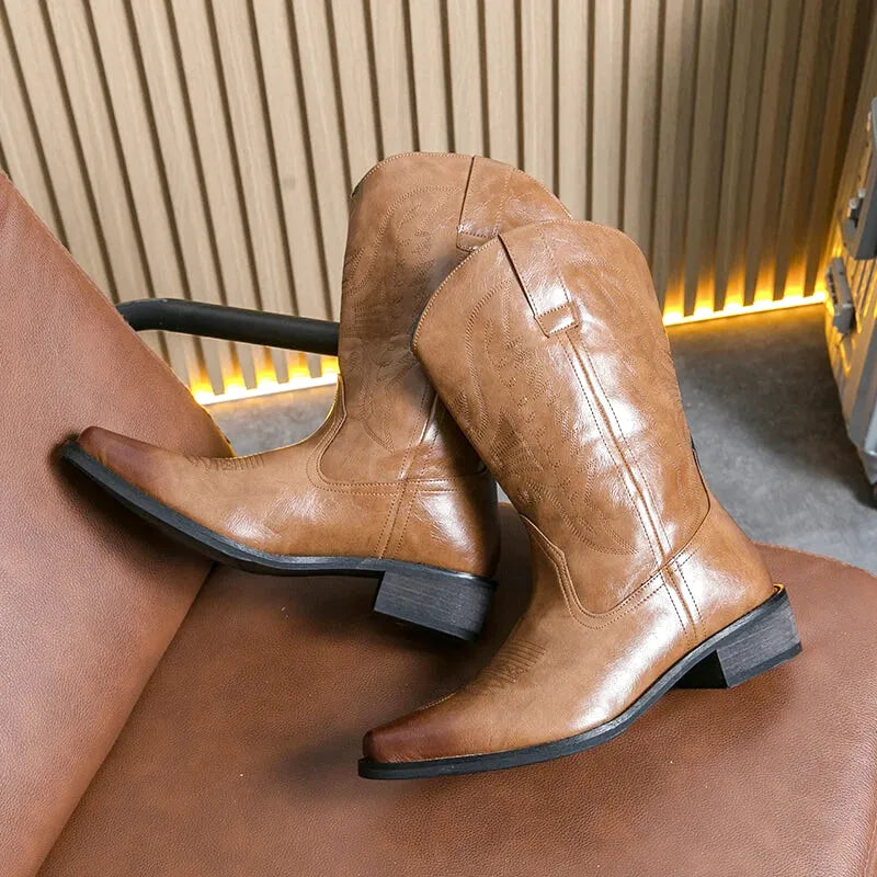 NETO Botas Vaqueras Para Hombre - Yehaw | Cafe - Yehaw 