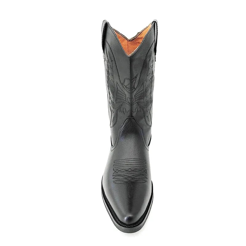 NETO Botas Vaqueras Para Hombre - Yehaw | Negro - Yehaw 