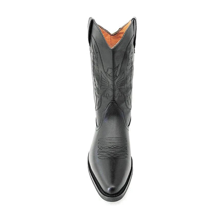 NETO Botas Vaqueras Para Hombre - Yehaw | Negro - Yehaw 