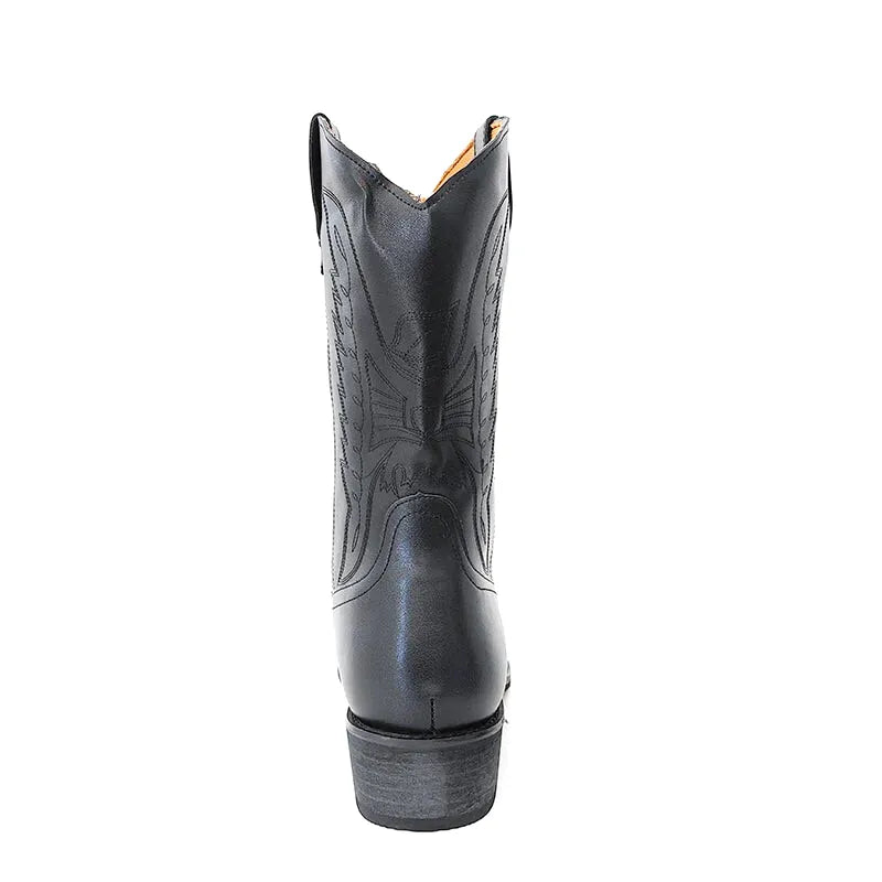 NETO Botas Vaqueras Para Hombre - Yehaw | Negro - Yehaw 