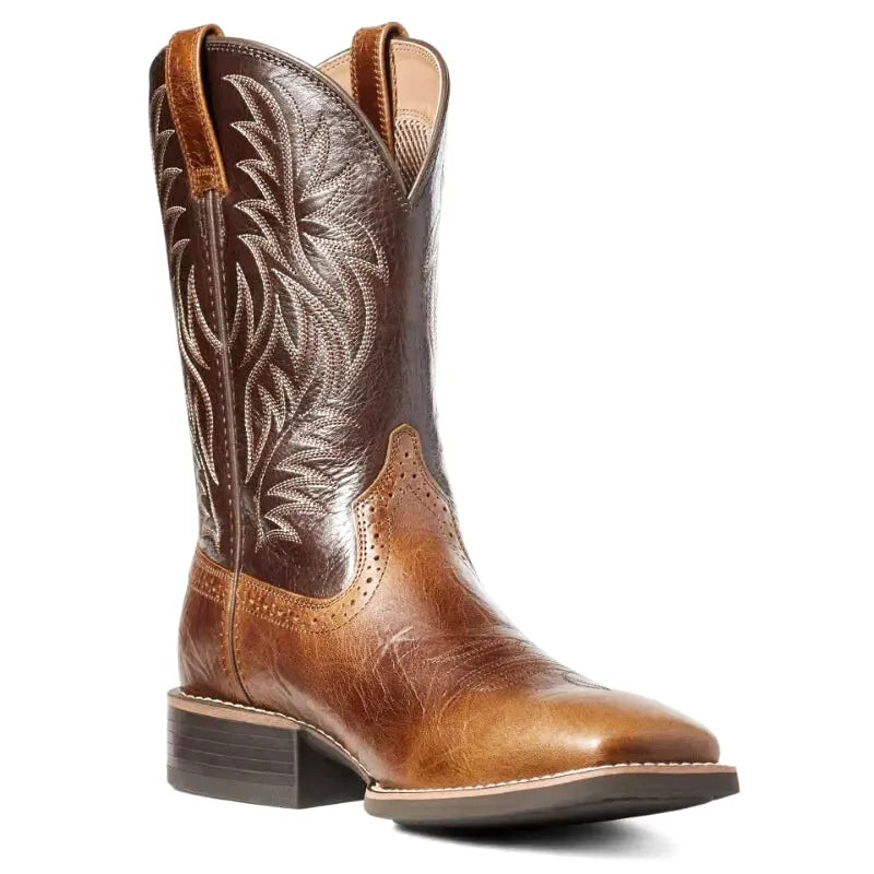 PANCHO Botas Vaqueras Para Hombre - Yehaw | Cafe - Yehaw 