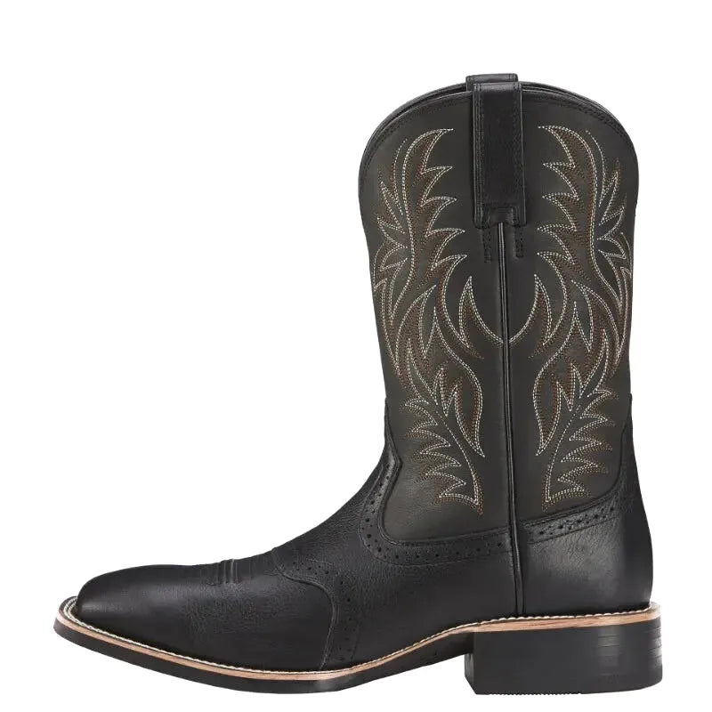 PANCHO Botas Vaqueras Para Hombre - Yehaw | Negro - Yehaw 