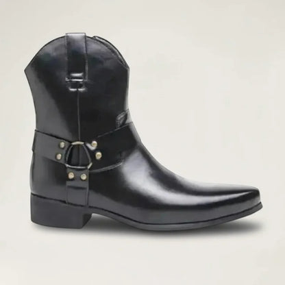 GOYO Botines Vaqueras Para Hombre - Yehaw | Negro