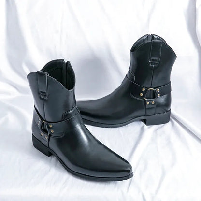 GOYO Botines Vaqueras Para Hombre - Yehaw | Negro - Yehaw 