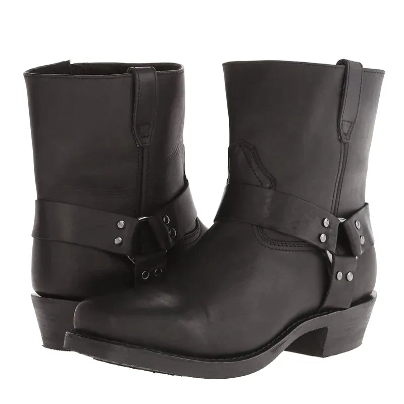 RULO Botines Vaqueras Para Hombre - Yehaw | Negro - Yehaw 