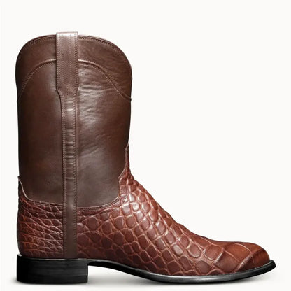 TANO Botas Vaqueras Para Hombre - Yehaw | Cafe - Yehaw 