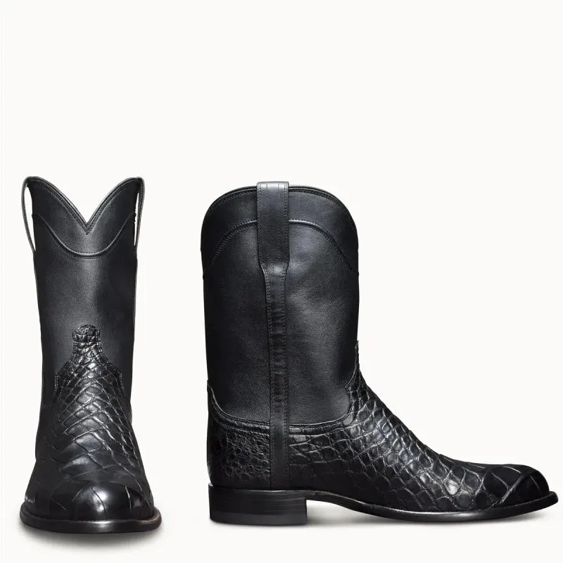 TANO Botas Vaqueras Para Hombre - Yehaw | Negro - Yehaw 