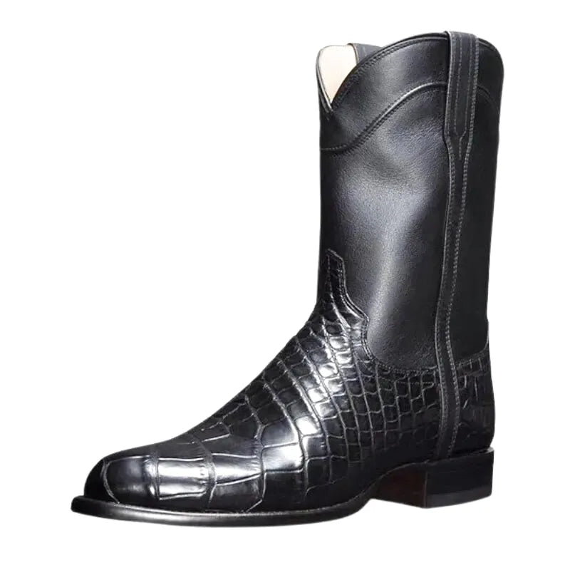 TANO Botas Vaqueras Para Hombre - Yehaw | Negro - Yehaw 
