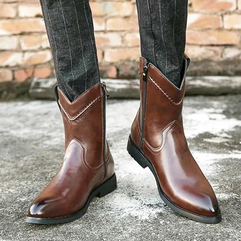 TAVO Botines Vaqueras Para Hombre - Yehaw | Cafe - Yehaw 
