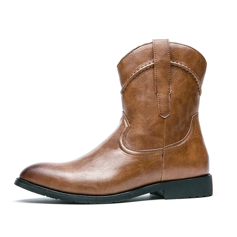 TAVO Botines Vaqueras Para Hombre - Yehaw | Cafe Claro - Yehaw 