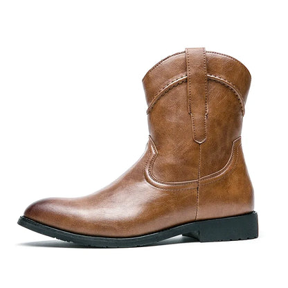 TAVO Botines Vaqueras Para Hombre - Yehaw | Cafe Claro - Yehaw 