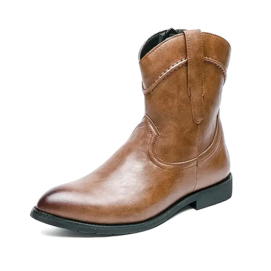 TAVO Botines Vaqueras Para Hombre - Yehaw | Cafe Claro - Yehaw 