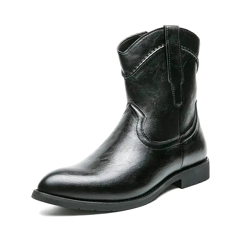 TAVO Botines Vaqueras Para Hombre - Yehaw | Negro - Yehaw 