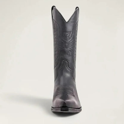 BETO Botas Vaqueras Para Hombre - Yehaw | Negro